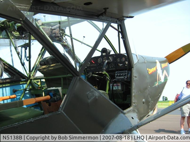 N5138B, 1956 Stinson OY-2 C/N 04013, Wings of Victory Airshow - Lancaster, OH