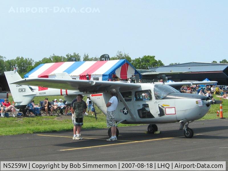 N5259W, 1968 Cessna M337B (O-2A) Super Skymaster C/N 337M-0196 (68-10831), Wings of Victory Airshow - Lancaster, OH
