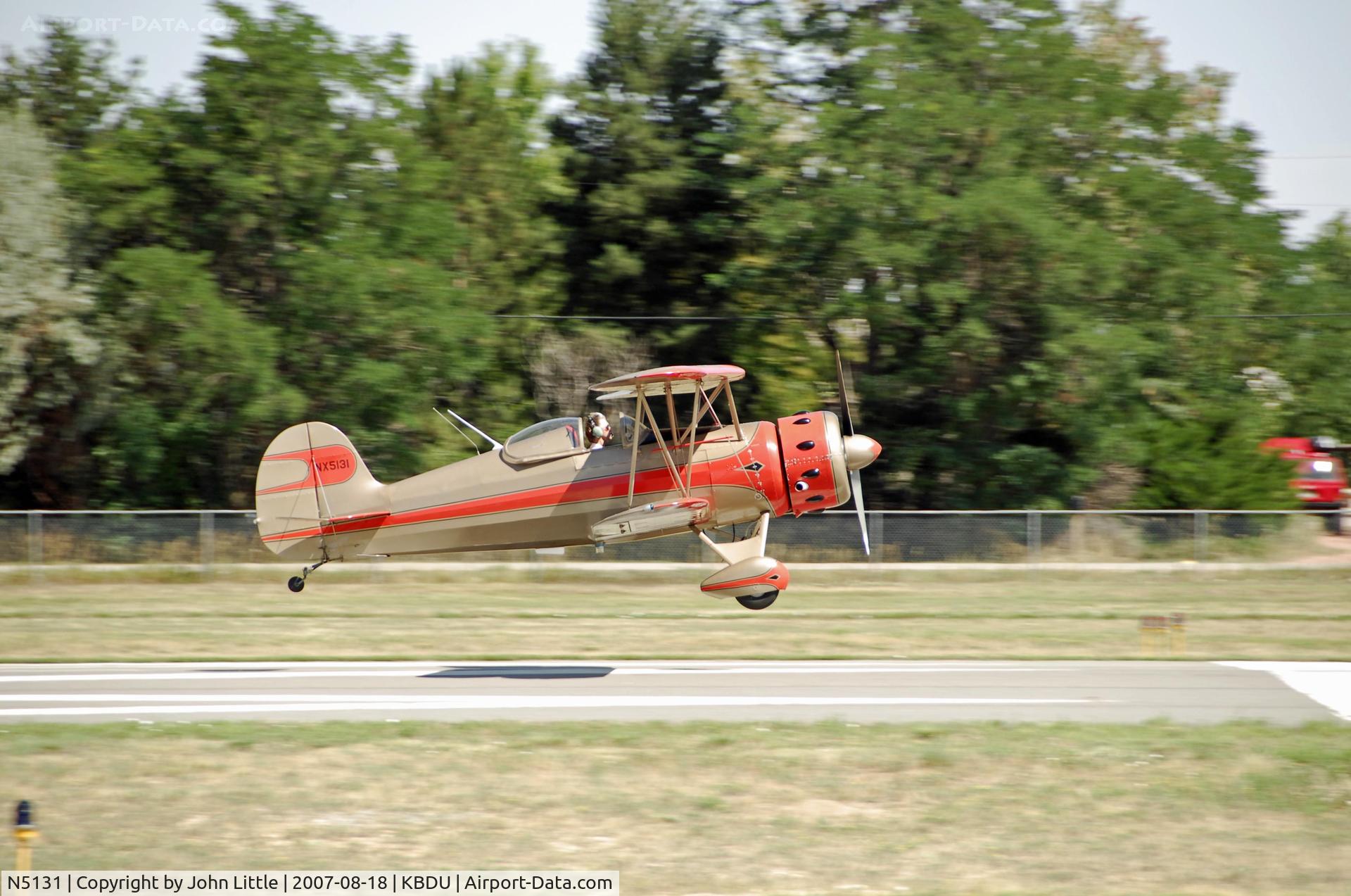 N5131, 1966 Davenport BD-2 C/N GC-1-66, Landing at Boulder during open House