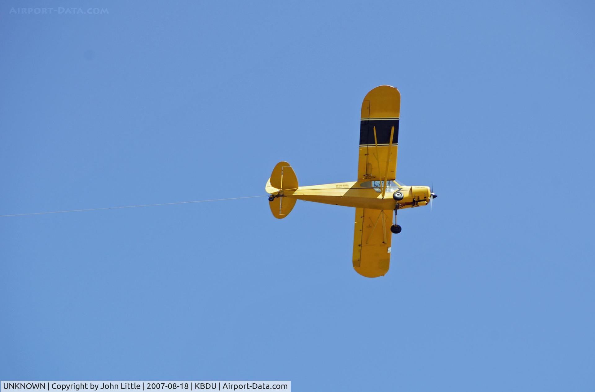 UNKNOWN, , Glider Tow-Plane Returning to take up another paying passenger at Boulder Open House
