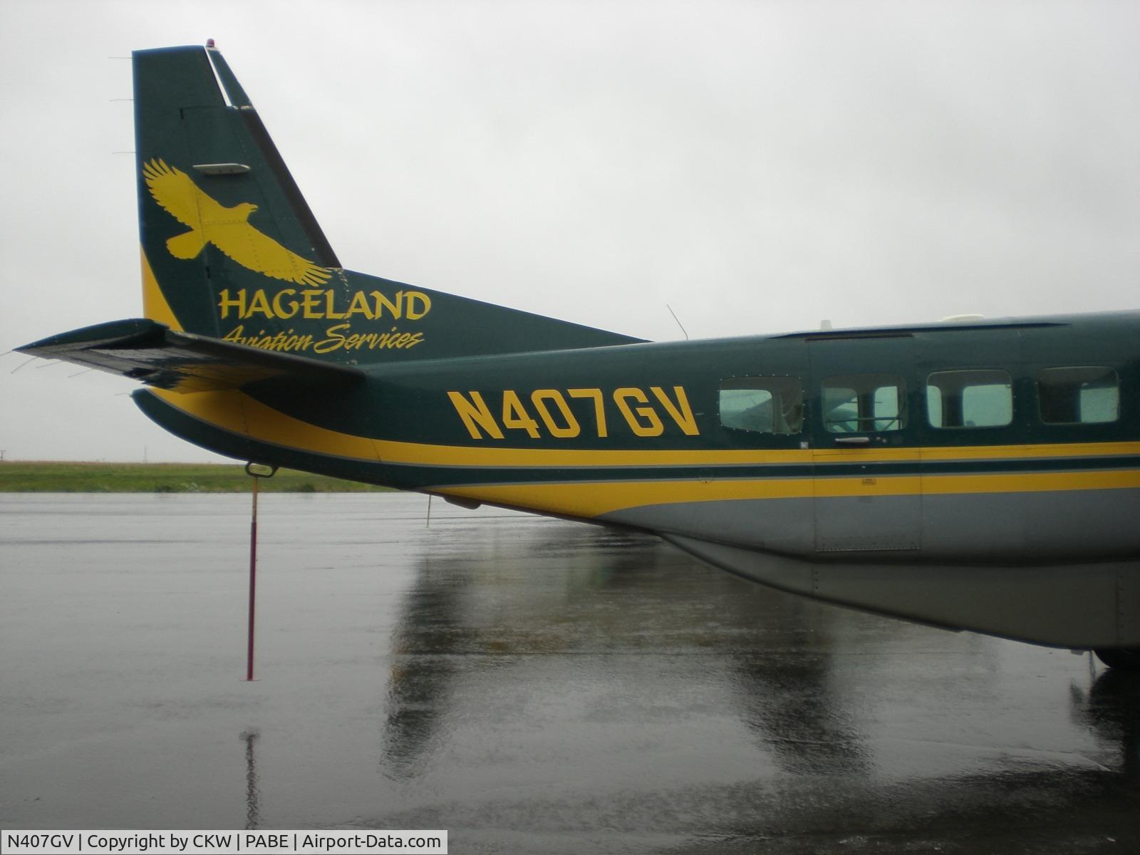N407GV, 1997 Cessna 208B C/N 208B0616, Hagelands is my Favorite