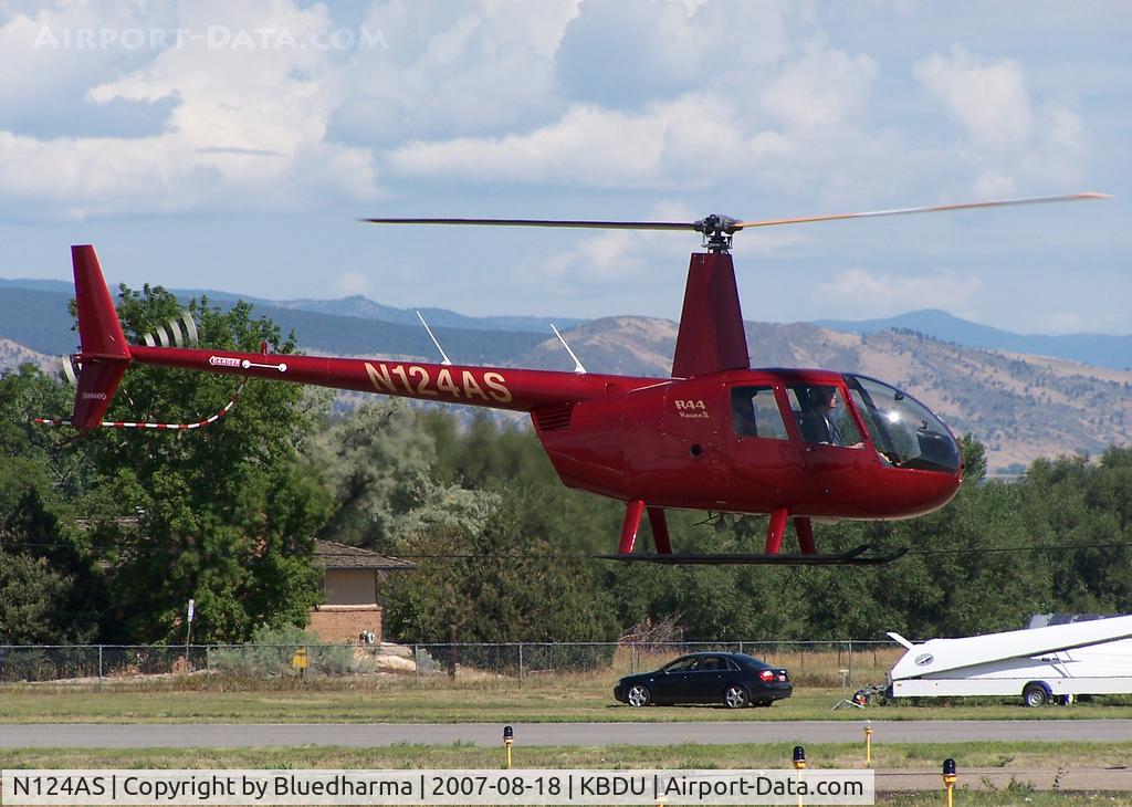 N124AS, 2006 Robinson R44 II C/N 11232, Flights at Boulder Open House