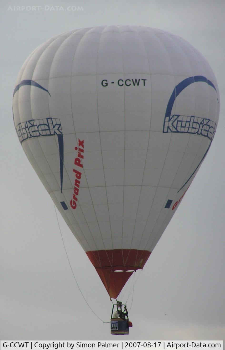 G-CCWT, 2004 Kubicek BB20GP C/N 298, Kubicek Balloon at Northampton