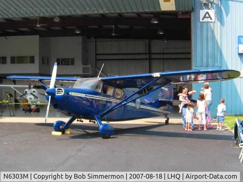 N6303M, 1948 Stinson 108-3 Voyager C/N 108-4303, Wings of Victory Airshow - Lancaster, OH