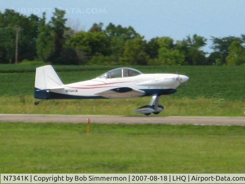 N7341K, Vans RV-4 C/N 3137, Attending Wings of Victory Airshow - Lancaster, OH