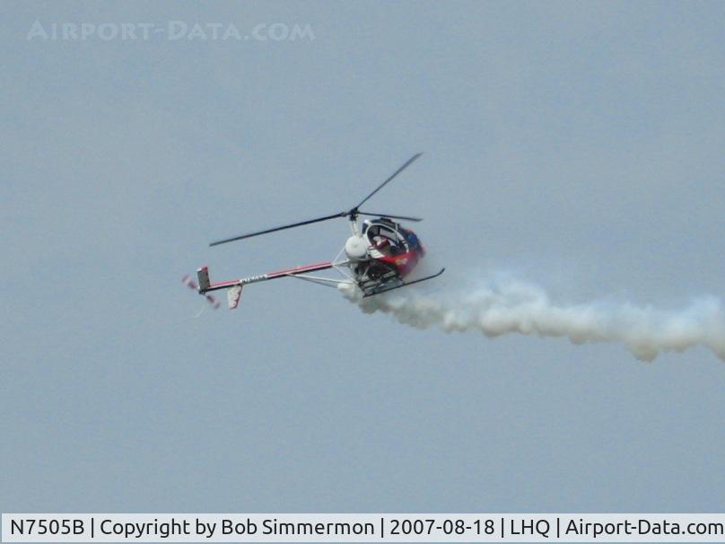 N7505B, 1985 Schweizer 300C (269C) C/N S1205, Otto the helicopter at Wings of Victory Airshow - Lancaster, OH