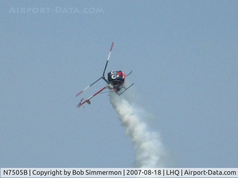 N7505B, 1985 Schweizer 300C (269C) C/N S1205, Otto the helicopter at Wings of Victory Airshow - Lancaster, OH