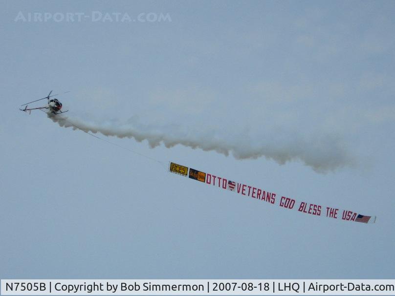 N7505B, 1985 Schweizer 300C (269C) C/N S1205, Otto the helicopter at Wings of Victory Airshow - Lancaster, OH