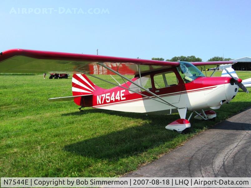 N7544E, 1946 Aeronca 7AC Champion C/N 7AC-2726, Attending Wings of Victory Airshow - Lancaster, OH