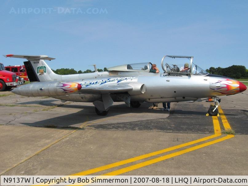 N9137W, 1968 Aero L-29 Delfin C/N 892820, Wings of Victory Airshow - Lancaster, OH