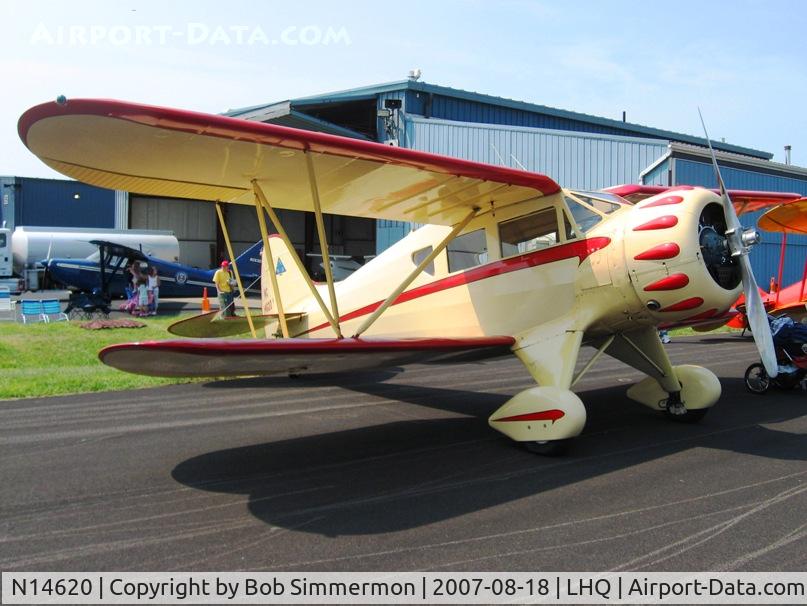 N14620, 1935 Waco YKC-S C/N 4234, Wings of Victory Airshow - Lancaster, OH