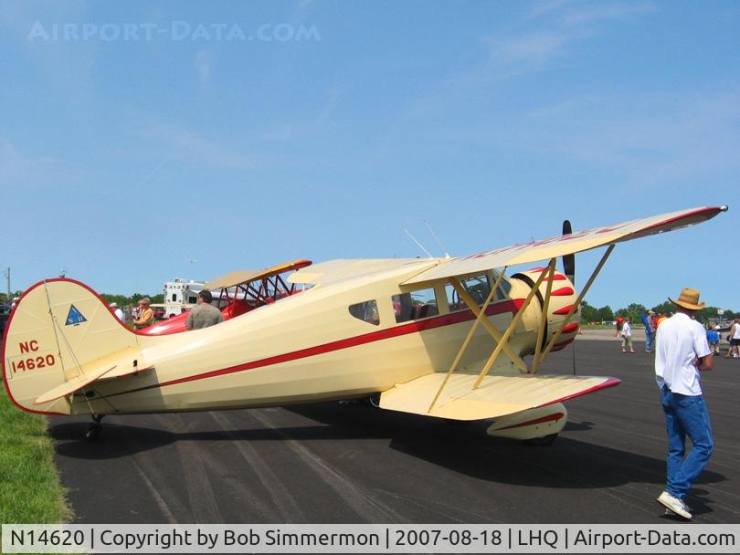 N14620, 1935 Waco YKC-S C/N 4234, Wings of Victory Airshow - Lancaster, OH