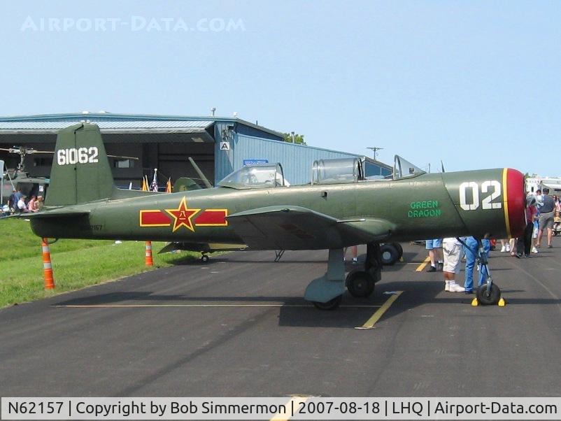 N62157, Nanchang CJ-6A C/N 2751259, Wings of Victory Airshow - Lancaster, OH