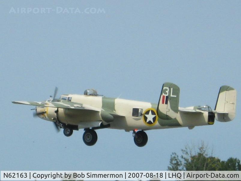 N62163, 1944 North American B-25J Mitchell Mitchell C/N 108-47451, Wings of Victory Airshow - Lancaster, OH
