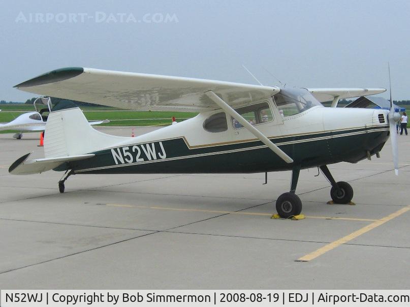 N52WJ, 1952 Cessna 170B C/N 20795, Attending Airfest 2007 - Bellefontaine, OH