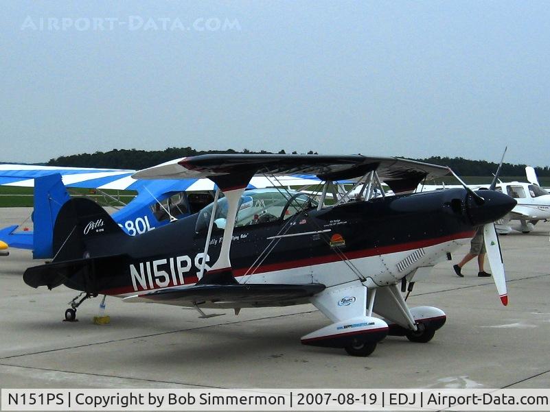 N151PS, 1994 Aviat Pitts S-2B Special C/N 5301, Airfest 2007 - Bellefontaine, OH