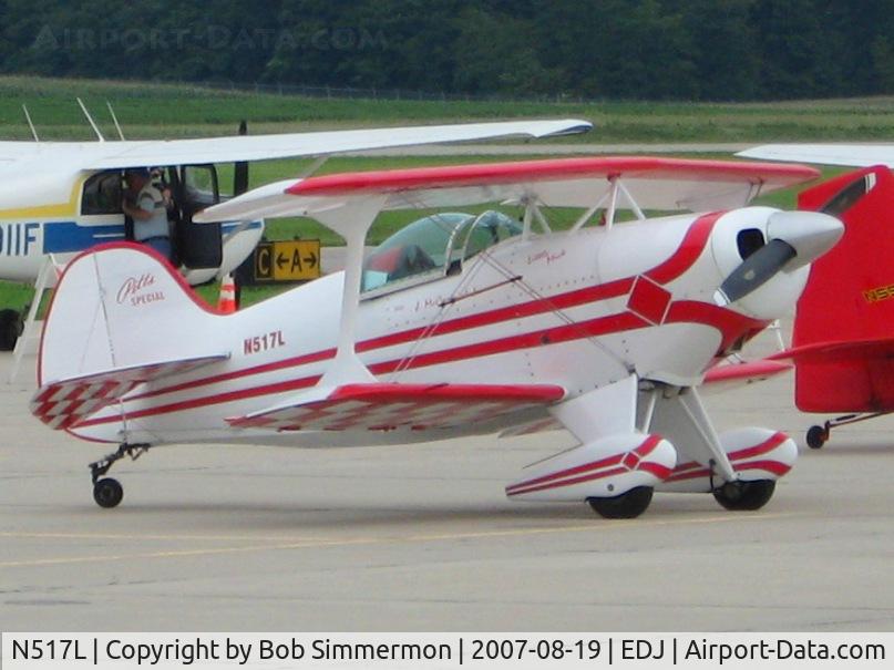 N517L, 1969 Pitts S-1 Special C/N BP1, Little Mick's S1 at Airfest 2007 - Bellefontaine, OH