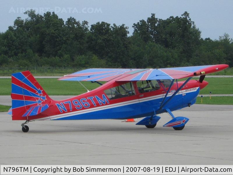 N796TM, 1996 American Champion 8KCAB Super Decathlon C/N 779-96, Airfest 2007 - Bellefontaine, OH
