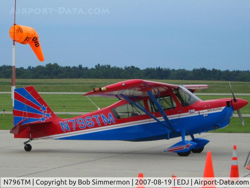 N796TM, 1996 American Champion 8KCAB Super Decathlon C/N 779-96, Airfest 2007 - Bellefontaine, OH