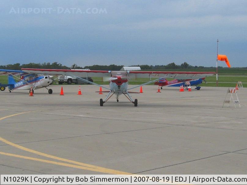 N1029K, 1946 Luscombe 8A C/N 3756, Attending Airfest 2007 - Bellefontaine, OH