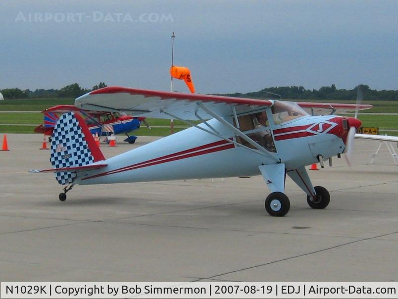 N1029K, 1946 Luscombe 8A C/N 3756, Attending Airfest 2007 - Bellefontaine, OH