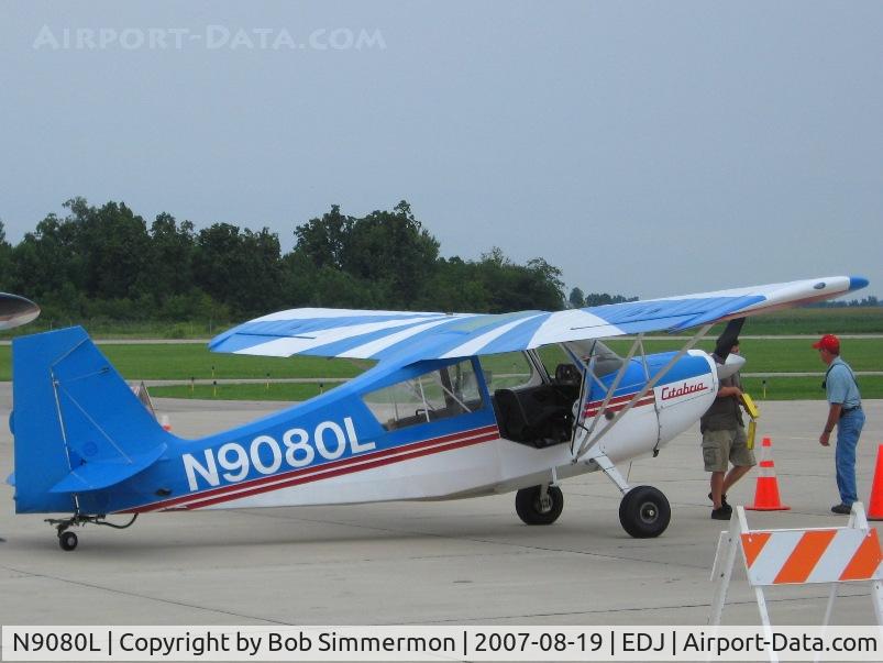 N9080L, 1970 Champion 7KCAB C/N 255-70, Emerson Stewart's Citabria at Airfest 2007 - Bellefontaine, OH