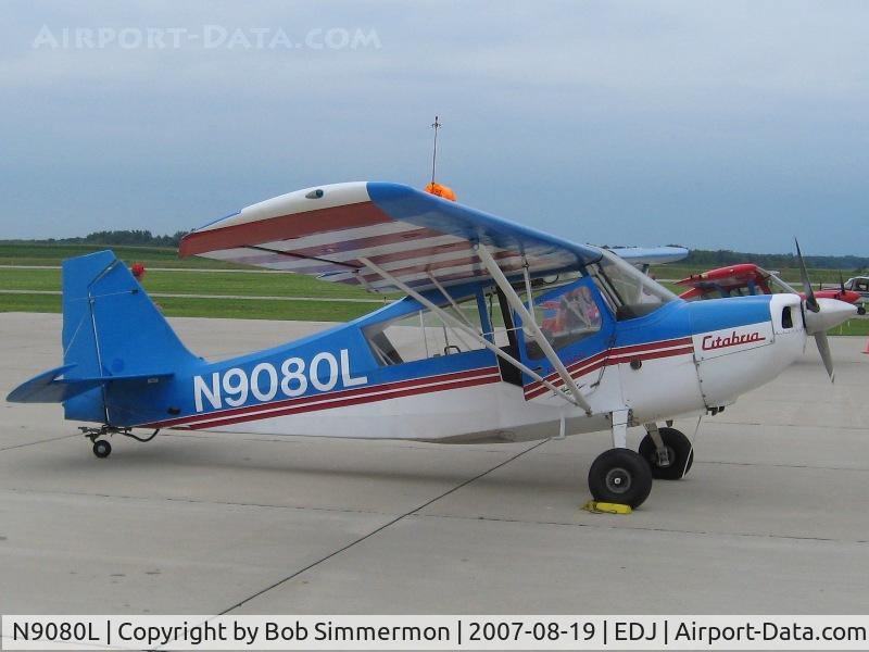 N9080L, 1970 Champion 7KCAB C/N 255-70, Emerson Stewart's Citabria at Airfest 2007 - Bellefontaine, OH