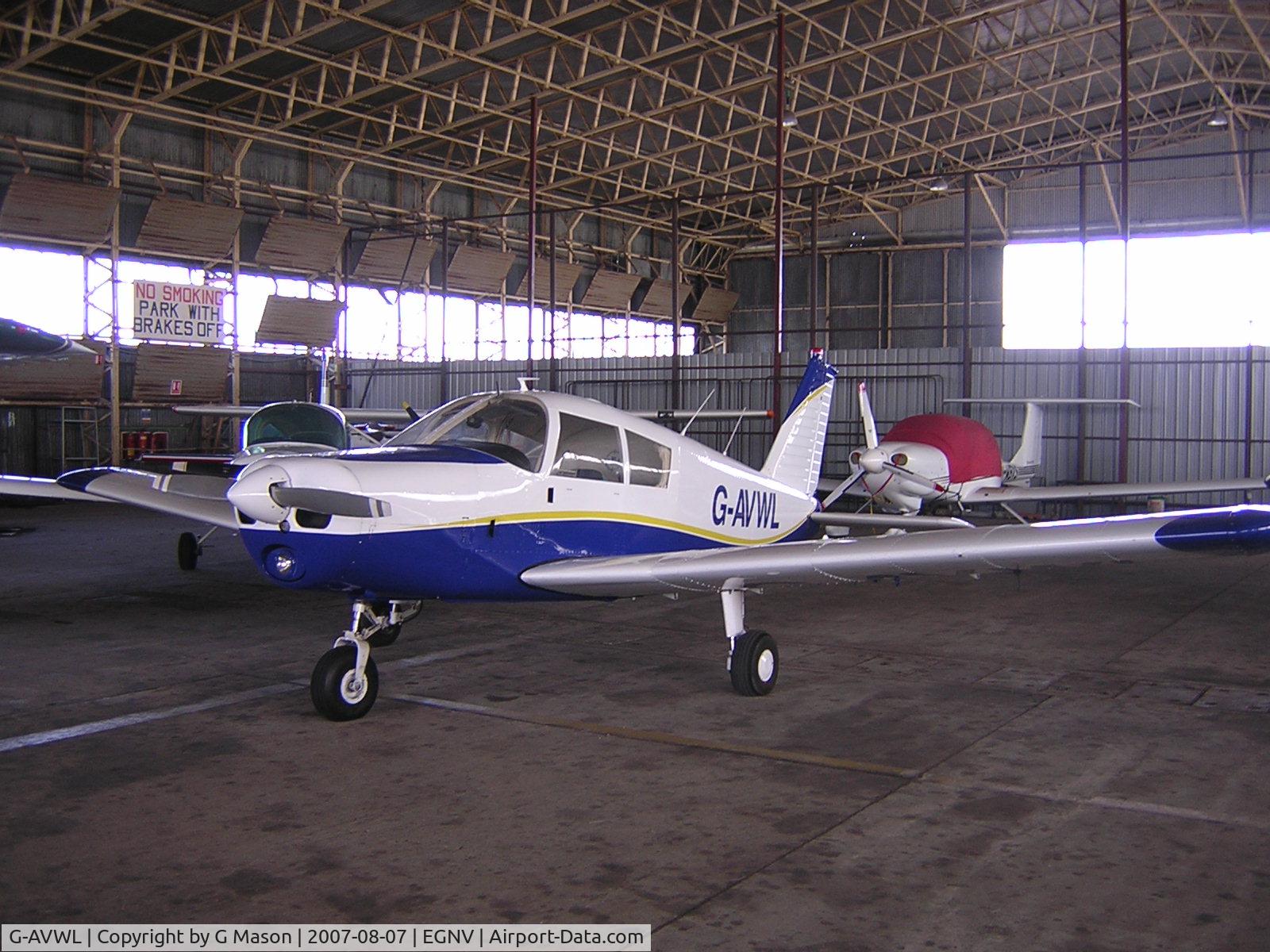 G-AVWL, 1967 Piper PA-28-140 Cherokee C/N 28-24000, Front and left side