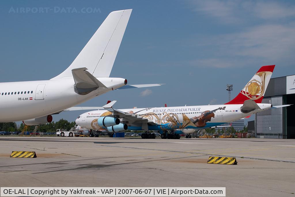 OE-LAL, 1999 Airbus A340-313 C/N 263, Austrian Airlines Airbus 340-300