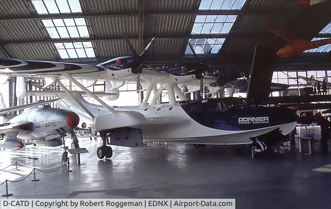 D-CATD, 2000 Dornier Do-24ATT C/N 5345, Ex Spanish Air Force Do 24 T-3.Deutsche Museum late 1990's.Now RP-C2403.