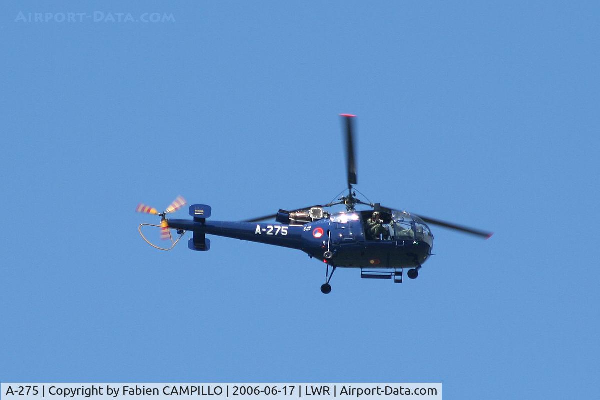 A-275, 1965 Aérospatiale SE-3160S Alouette III C/N 1275, SA316B Alouette III 1275