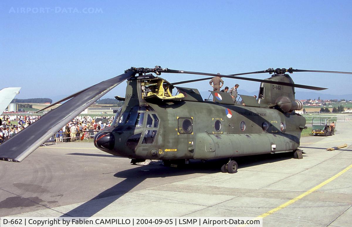 D-662, Boeing CH-47D Chinook C/N M.3662/NL-002, CH-47D Chinook