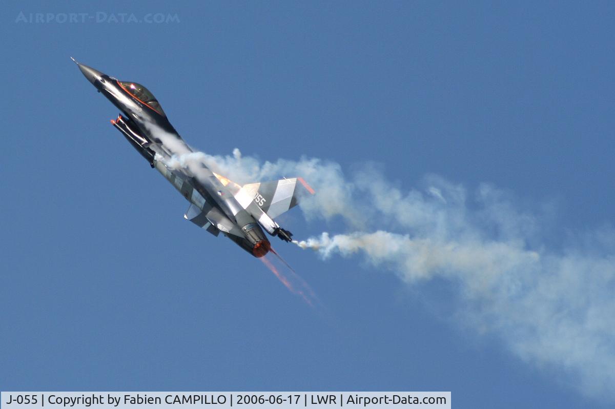 J-055, Fokker F-16AM Fighting Falcon C/N 6D-138, F-16MLU 6D-138