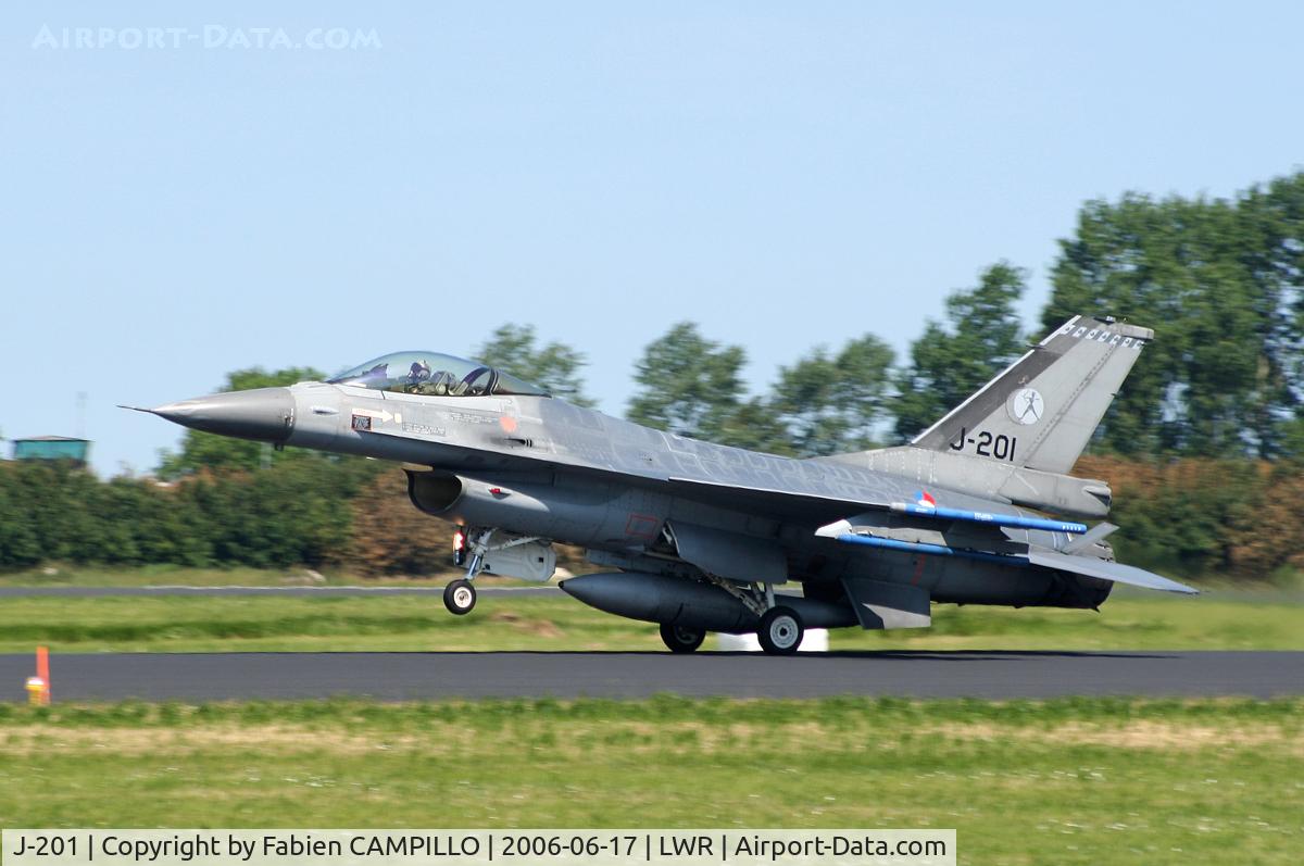 J-201, Fokker F-16AM Fighting Falcon C/N 6D-108, F-16AM 6D-108