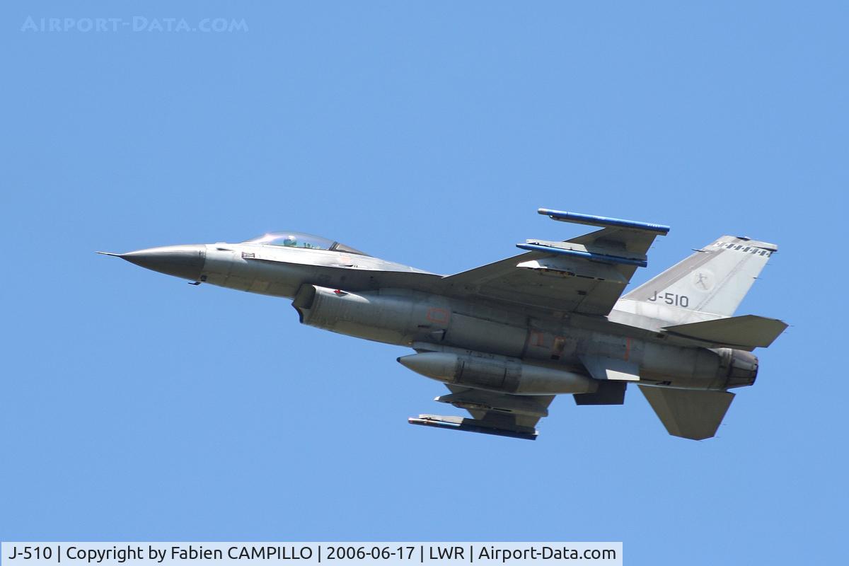 J-510, 1987 Fokker F-16AM Fighting Falcon C/N 6D-149, F-16AM 6D-149