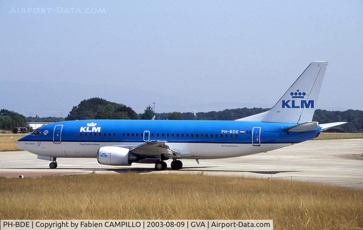 PH-BDE, 1986 Boeing 737-306 C/N 23541, KLM