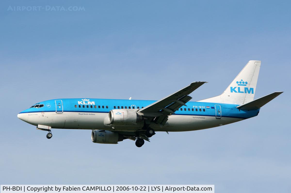 PH-BDI, 1986 Boeing 737-306 C/N 23544, KLM