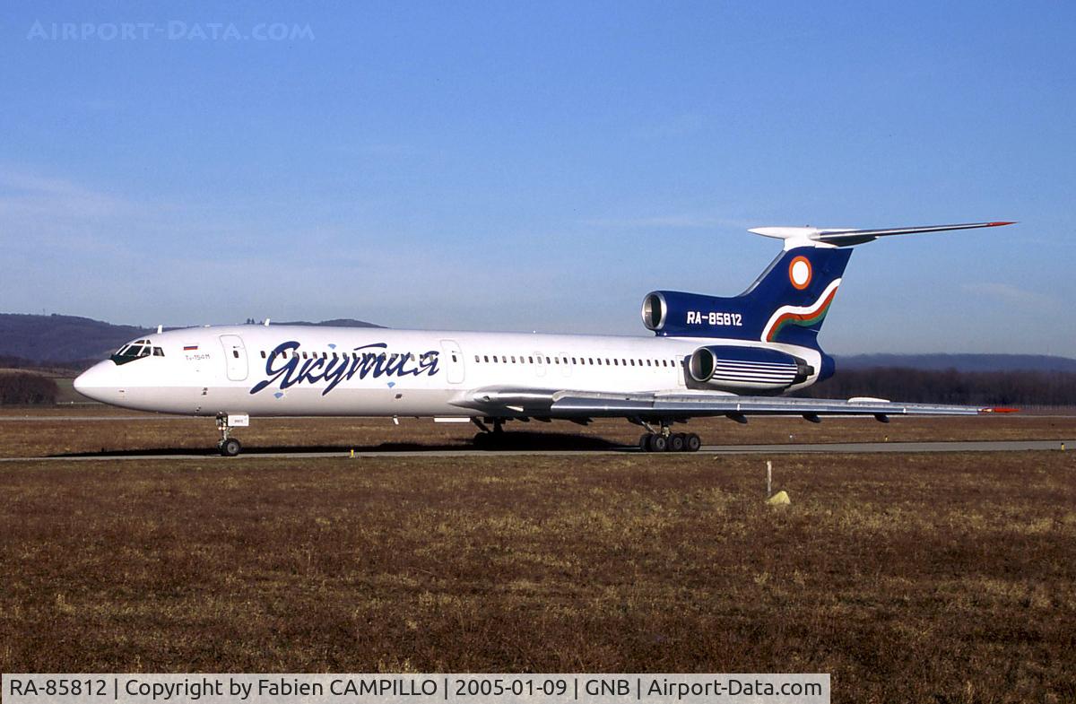 RA-85812, 1995 Tupolev Tu-154M C/N 94A1005, Yakutia Airlines