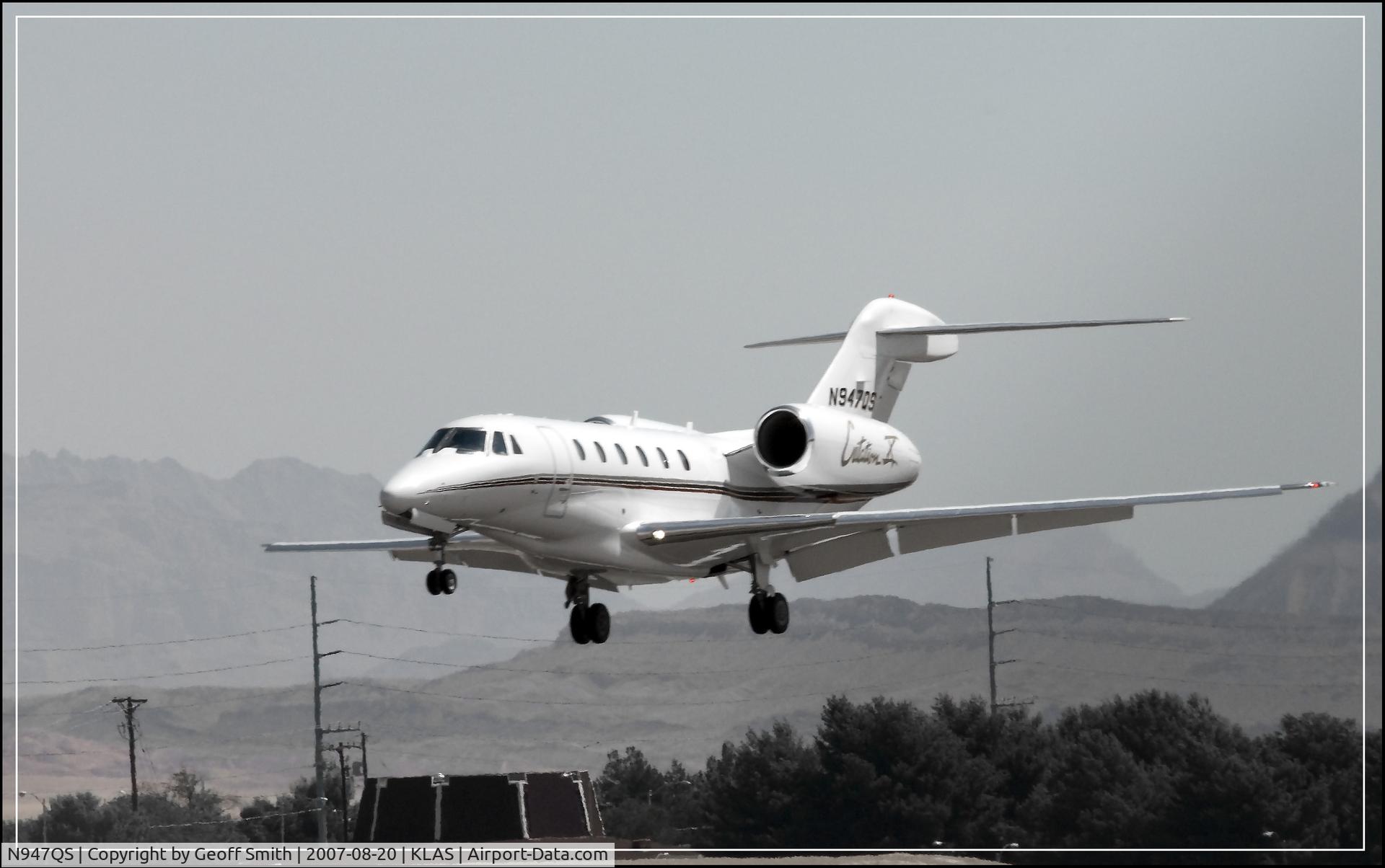 N947QS, 1998 Cessna 750 Citation X C/N 750-0047, 1998 Cessna 750