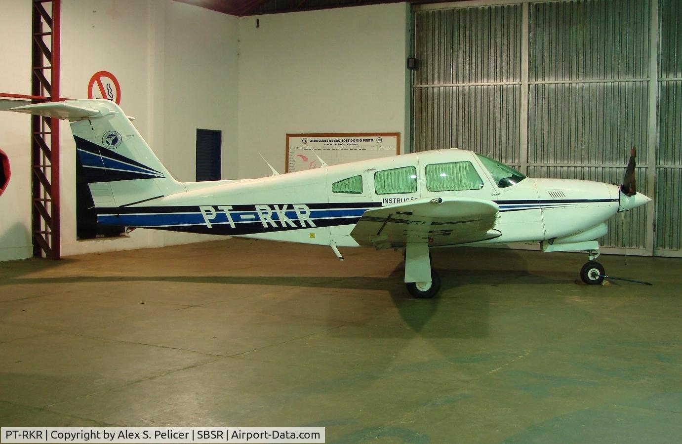 PT-RKR, 1982 Embraer EMB-711ST Corisco II turbo C/N 82-711345, S.J.do Rio Preto