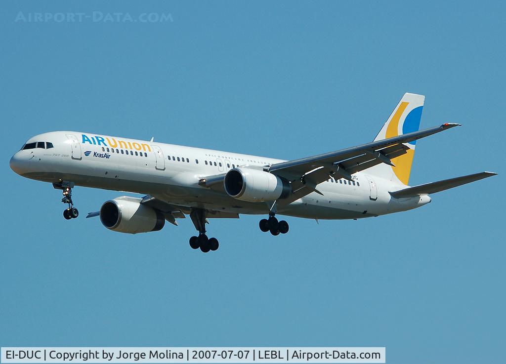 EI-DUC, 1999 Boeing 757-256 C/N 26248, Operated by Kras Air.