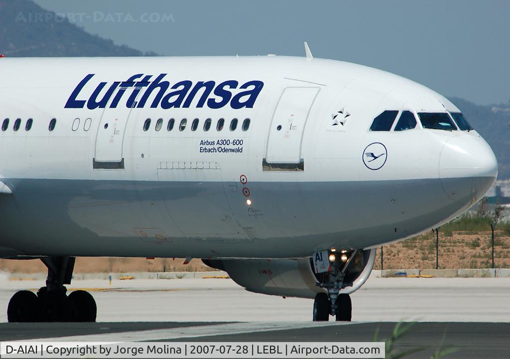 D-AIAI, 1987 Airbus A300B4-603 C/N 391, 