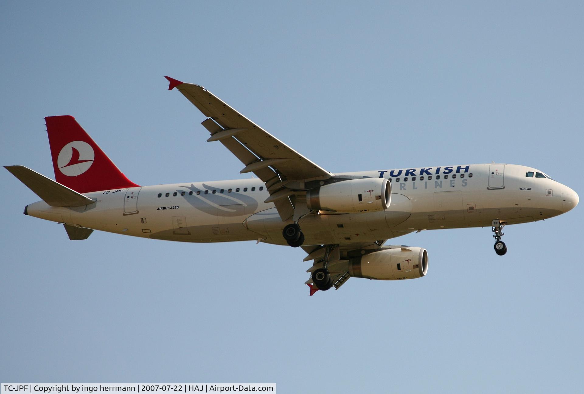 TC-JPF, 2006 Airbus A320-232 C/N 2984, A320