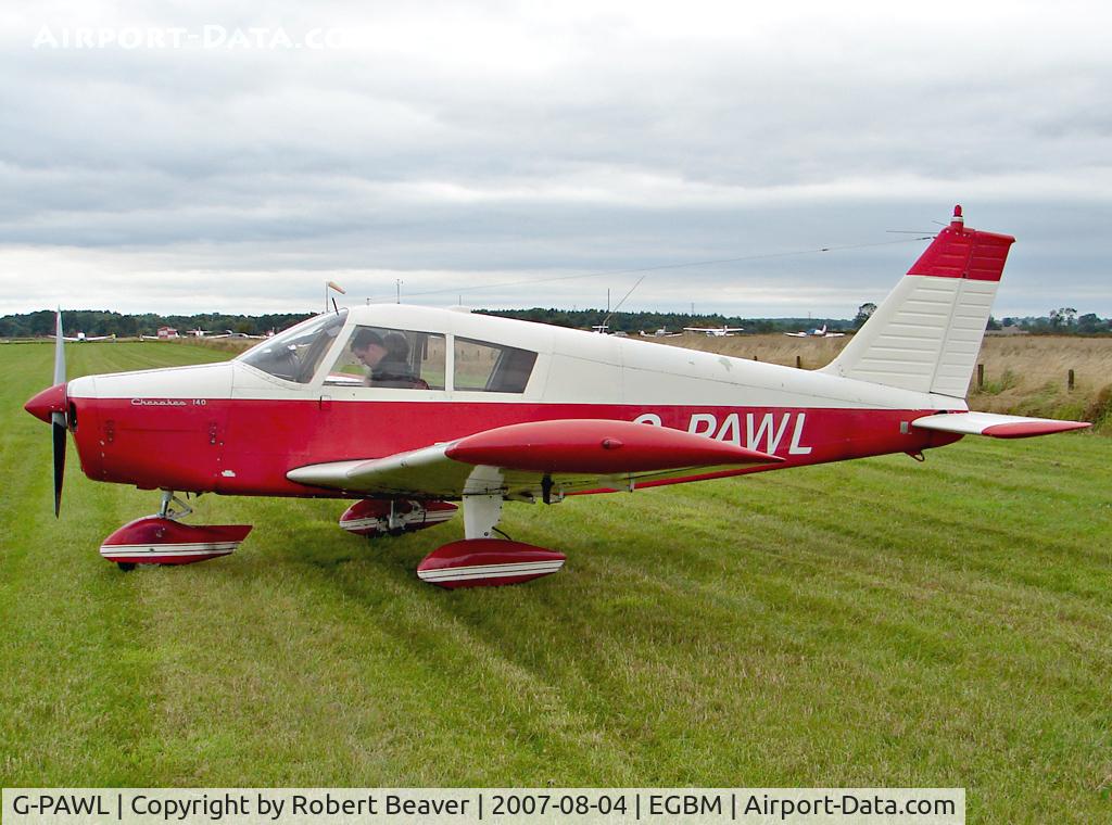 G-PAWL, 1968 Piper PA-28-140 Cherokee C/N 28-24456, Piper PA-28 140 Cherokee