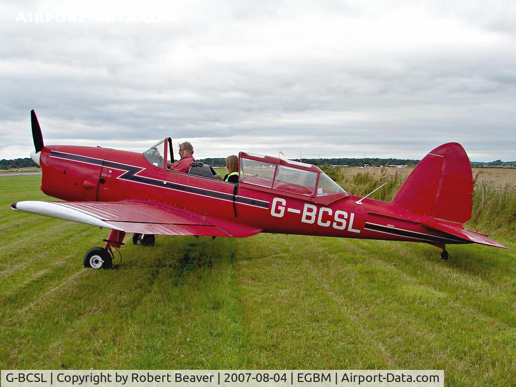 G-BCSL, 1951 De Havilland DHC-1 Chipmunk 22 C/N C1/0524, D.H.C.1 Chipmunk 22