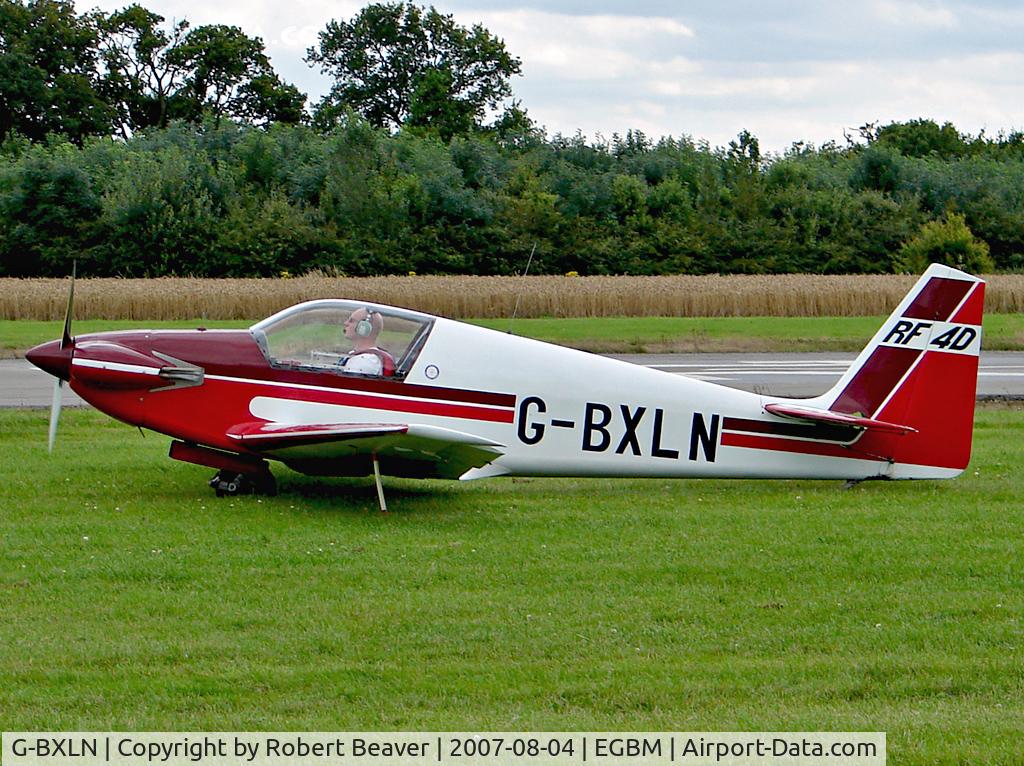 G-BXLN, 1967 Sportavia-Putzer Fournier RF-4D C/N 4022, Fournier RF4D