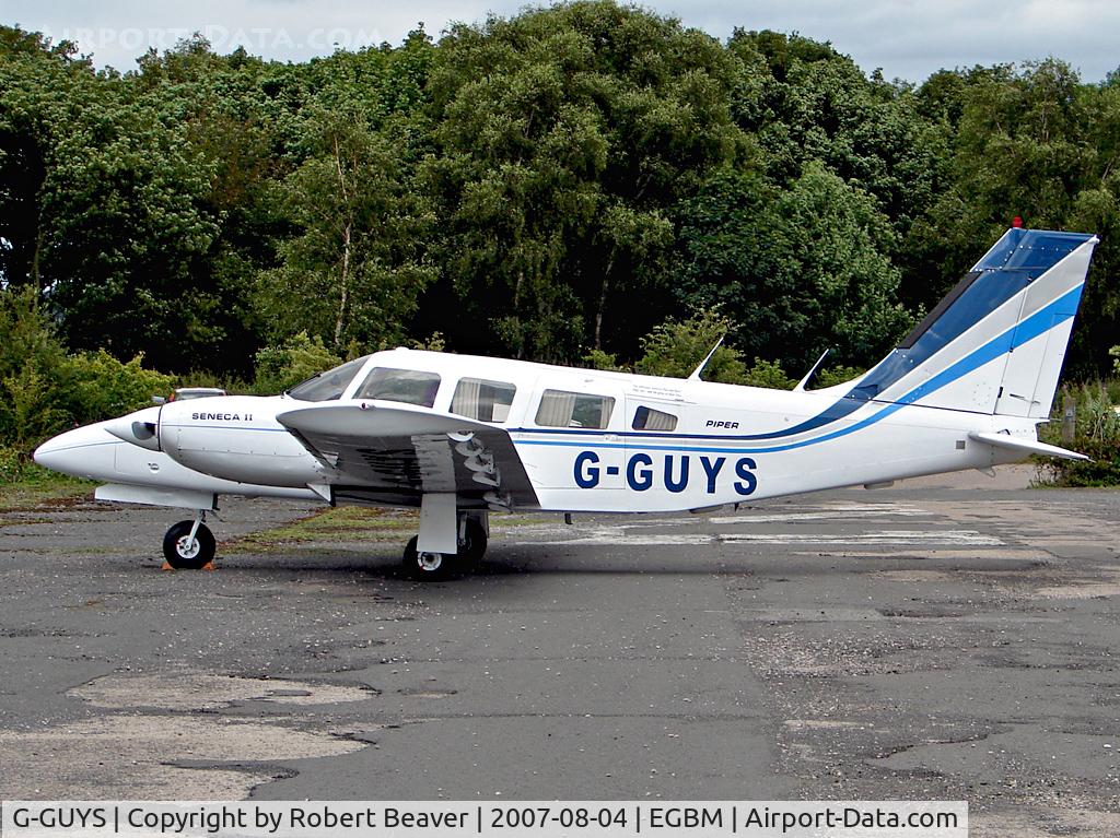G-GUYS, 1978 Piper PA-34-200T Seneca II C/N 34-7870283, Piper PA34 200T Seneca II