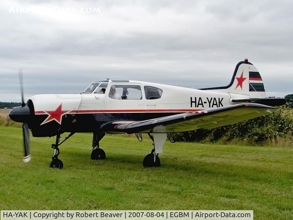 HA-YAK, Yakovlev Yak-18T C/N 22202044785, Yakolev Yak 52