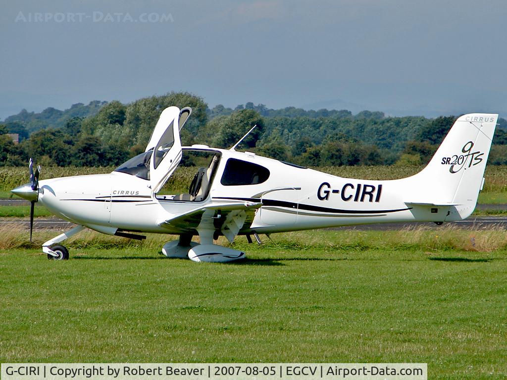G-CIRI, 2007 Cirrus SR20 C/N 1791, Cirrus SR20