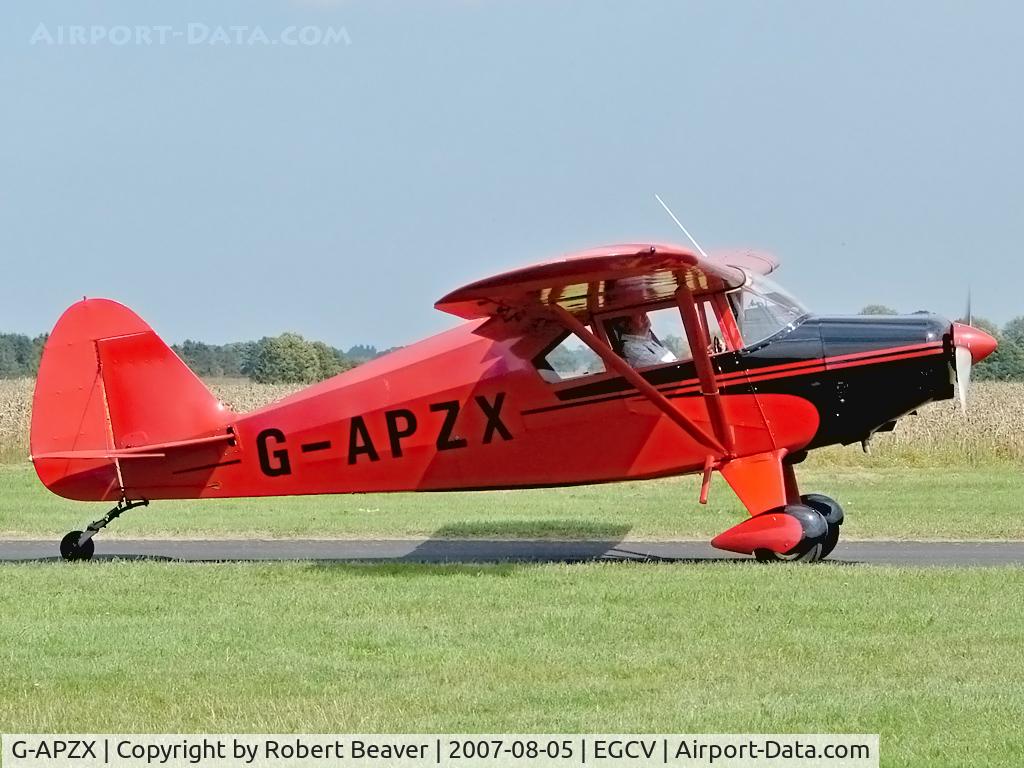 G-APZX, 1957 Piper PA-22-150 Caribbean C/N 22-5181, Piper PA-22 Tripacer 150